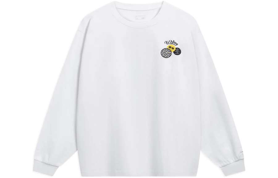Li-Ning Li Ning T Shirt Unisex Standard White