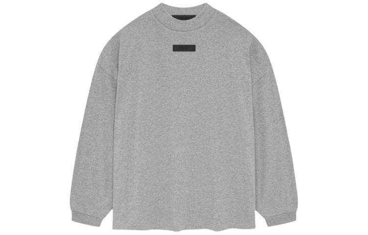 Fear Of God Essentials SS24 Drop2 Longsleeve Shirt T Shirt Men's Light Heather Gray/Light Heather Grey