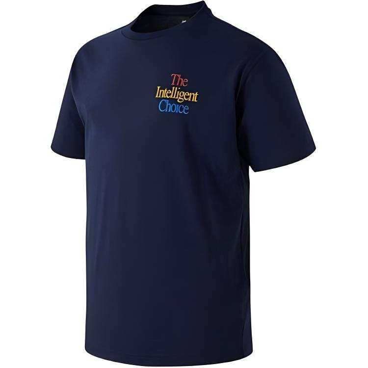 New Balance New Balance Athletics Intelligent T Shirt Men's Blue