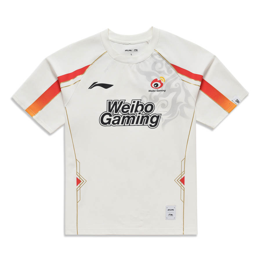 Li-Ning Li Ning Sports Life Collection T Shirt 2024 Season WBG Team Unisex Ivory