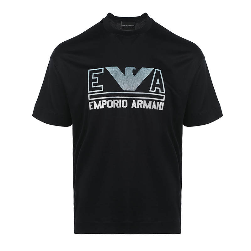 EMPORIO ARMANI EA SS23 T Shirt Men's Dark Blue