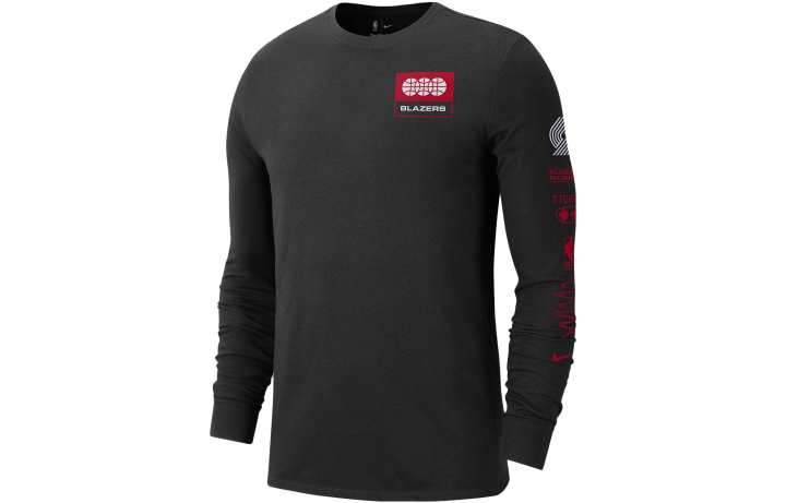 Nike Nike Portland Trail Blazers Essential Men's Nike Nba Long Sleeve T Shirt