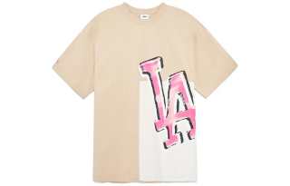 MLB T Shirt Unisex Light Sand Brown