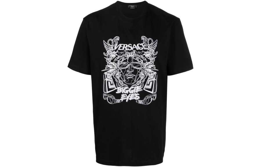 VERSACE VERSACE FW22 T Shirt Men's Black