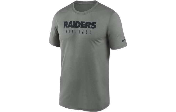 Nike Nike T Shirts Men's Gray Crew Neck Moderate Straight Fit