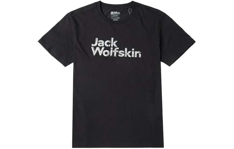 JACK WOLFSKIN T Shirts Men's Crew Neck Moderate Straight Fit