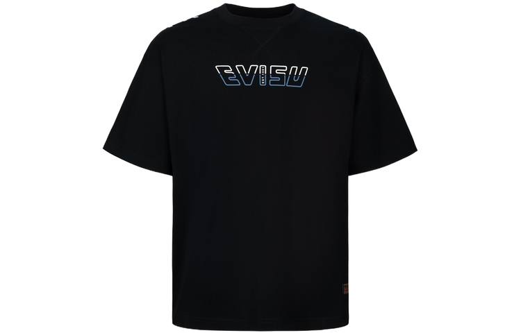 EVISU T Shirts Men's Crew Neck Moderate Straight Fit