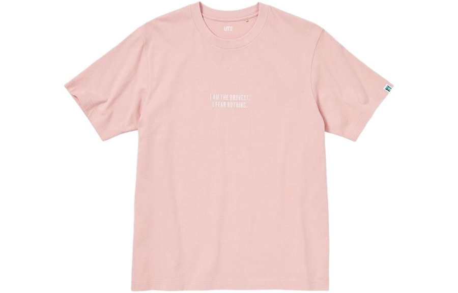 UNIQLO X Super Mario SS23 T Shirt Unisex Pastel Pink