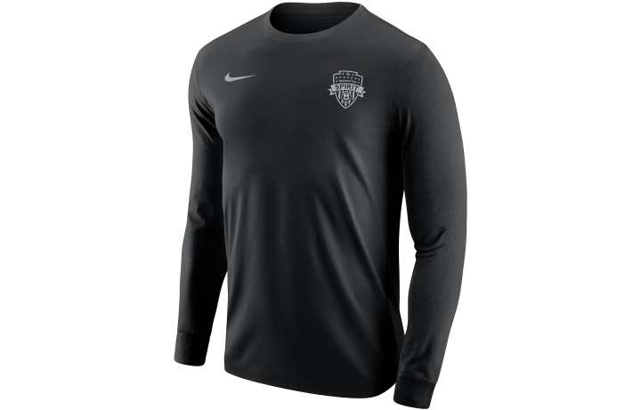 Nike Nike T Shirts Men's Black Crew Neck Moderate Straight Fit