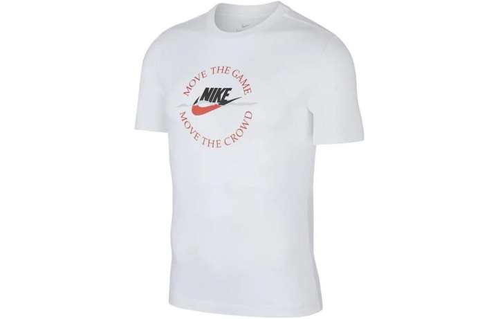Nike Nike T Shirts Men's White Crew Neck Moderate