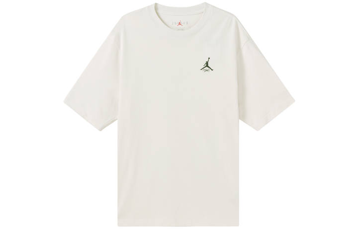 Jordan Jordan Drop Shoulder Sleeve T-Shirt Men's White