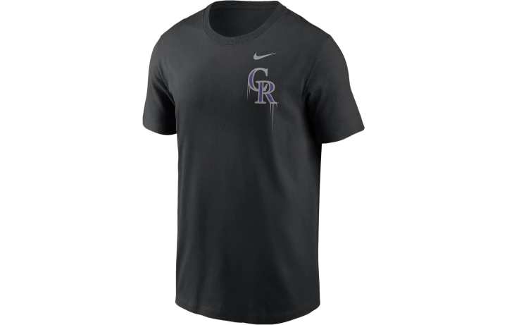 Nike Nike T Shirts Men's Black Crew Neck Moderate Straight Fit