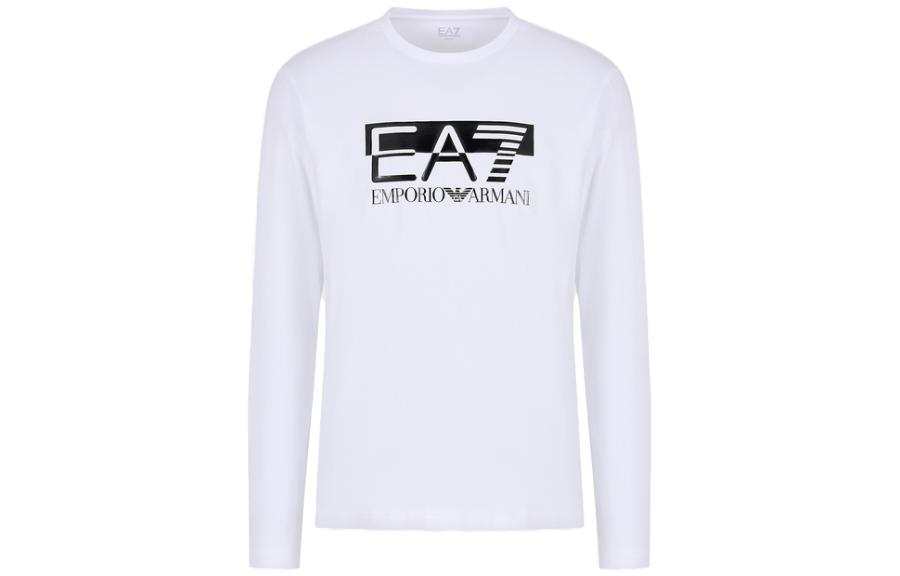 EMPORIO ARMANI 【Previous Season】logo-print cotton sweatshirt