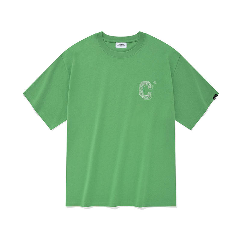 COVERNAT T Shirt Unisex Green Apple