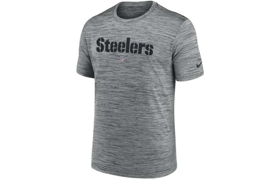 Nike Nike T Shirts Men's Gray Mixed Color Crew Neck Moderate Straight Fit