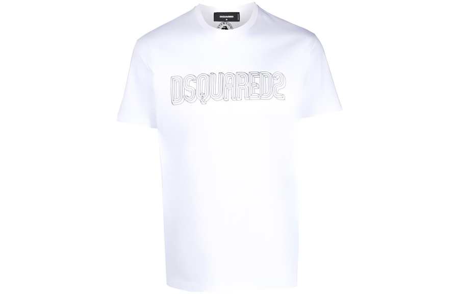 DSQUARED 2 Dsquared2 Logo Printed Crewneck T Shirt