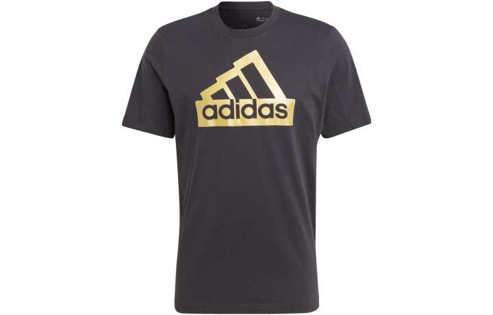 Adidas Adidas T Shirts Men's Black Crew Neck Moderate