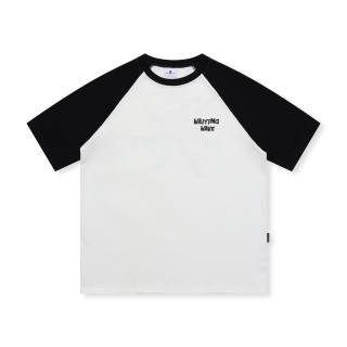 WAITINGWAVE T Shirts Unisex Crew Neck Moderate Straight Fit