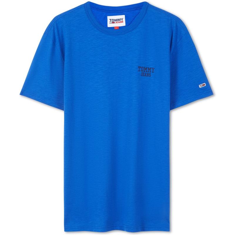 Tommy Hilfiger T Shirts Men's Crew Neck Moderate Straight Fit