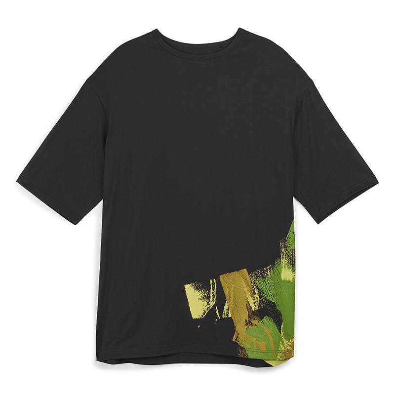 Y-3 Y 3 T Shirts Unisex Black Crew Neck Moderate Straight Fit