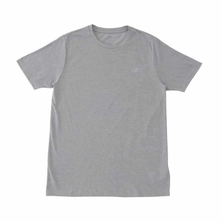New Balance New Balance Sport Essentials Heathertech T Shirt T Shirt Men's Gray