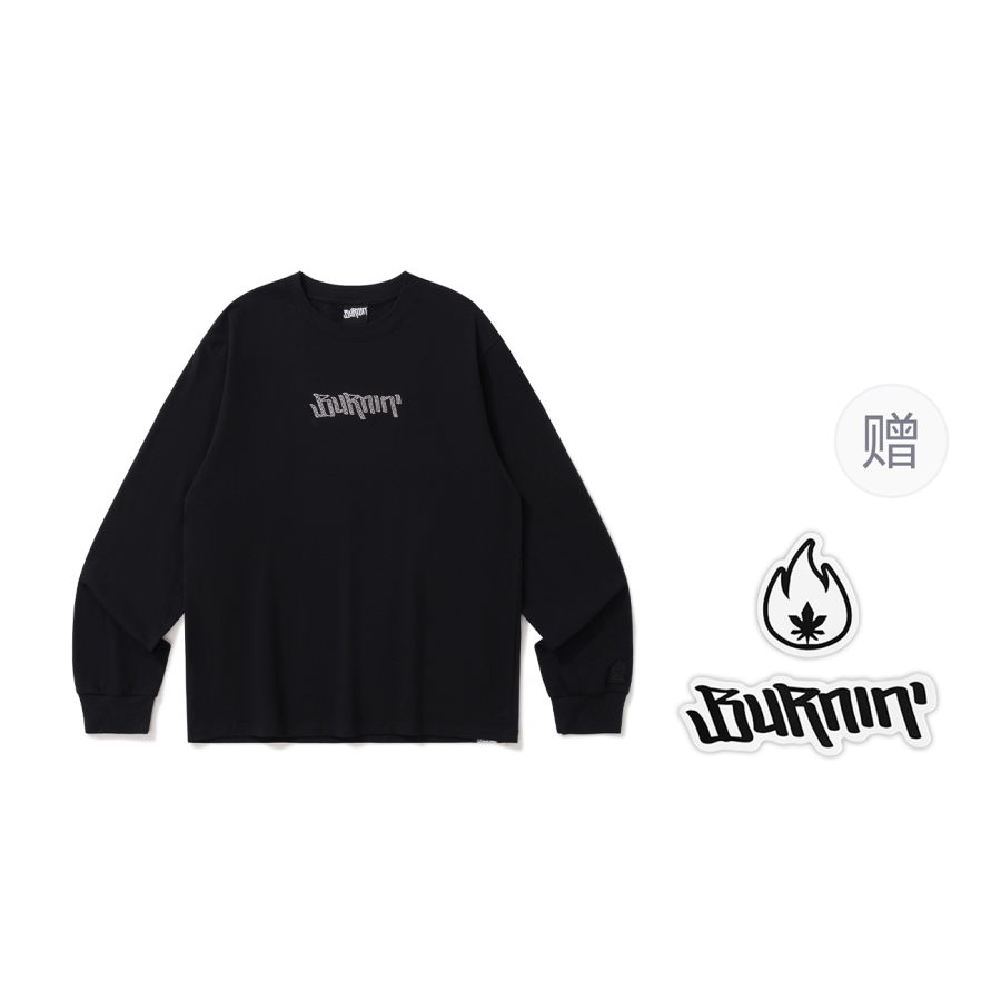 BURNIN T Shirts Unisex Crew Neck Moderate Straight Fit