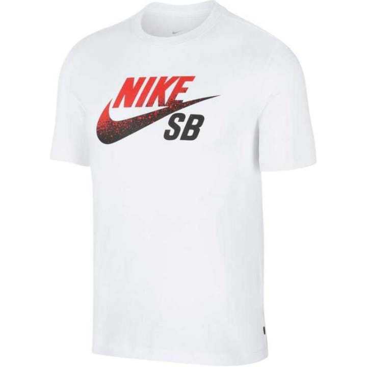 Nike Nike T Shirts Men's White Crew Neck Moderate Straight Fit