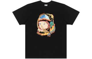 BILLIONAIRE BOYS CLUB T Shirts Unisex Black Crew Neck Moderate Straight Fit
