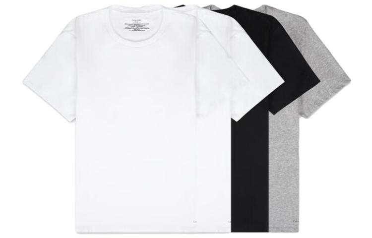 Calvin Klein T Shirts Men's Crew Neck Moderate Straight Fit