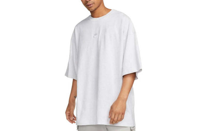 Nike Nike Drop Shoulder Sleeve T Shirt Men's White
