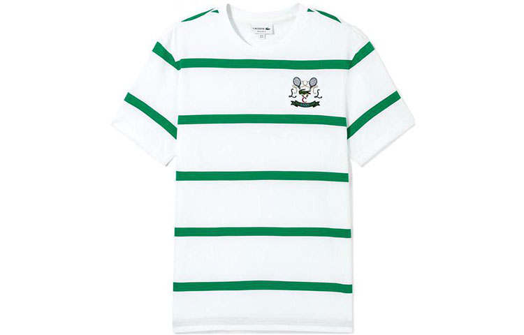 LACOSTE SS22 T Shirt Men's Green