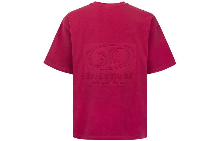 EVISU T Shirts Men's Crew Neck Moderate Straight Fit