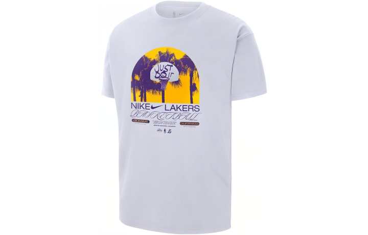 Nike Nike Los Angeles Lakers Courtside Men's Nike '85 Nba Statement T-Shirt