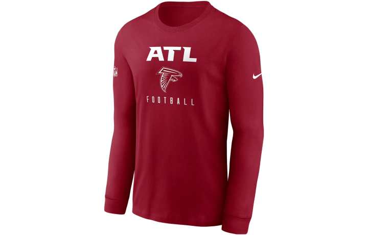 Nike Nike T Shirts Men's Red Crew Neck Moderate Straight Fit