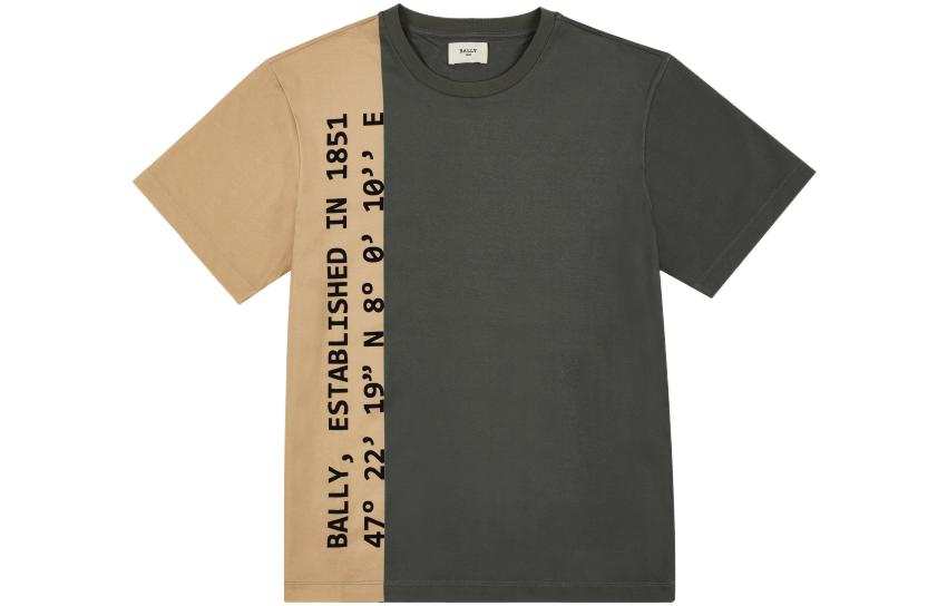 BALLY BALLY SS23 T Shirt Men's Multicolor