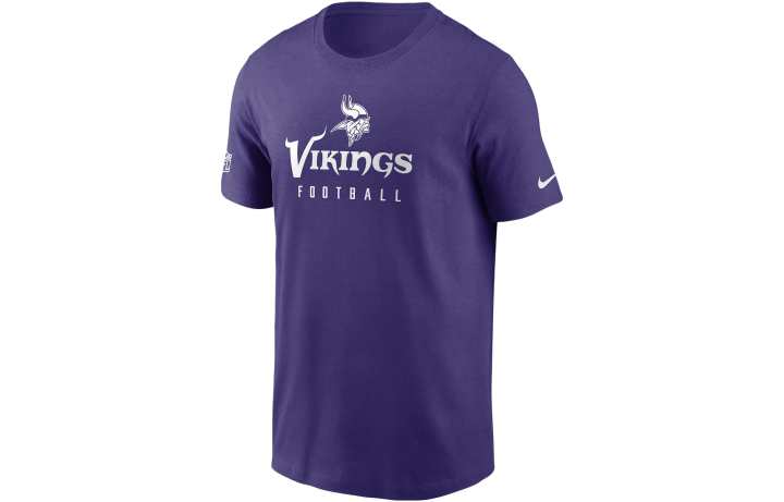 Nike Nike T Shirts Men's Purple Crew Neck Moderate Straight Fit