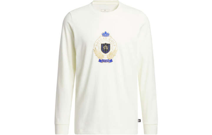 Adidas Adidas Go To Crest Graphic Long Sleeve Tee