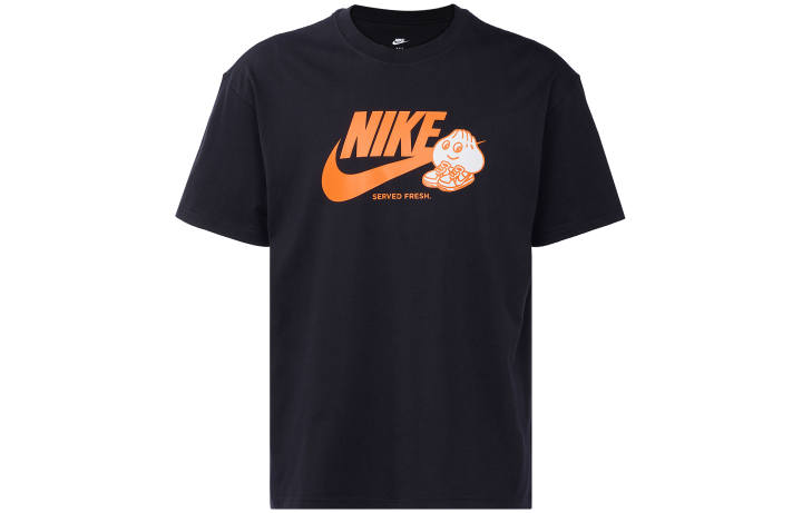Nike Nike Max90 T Shirts Men's Black Crew Neck Moderate