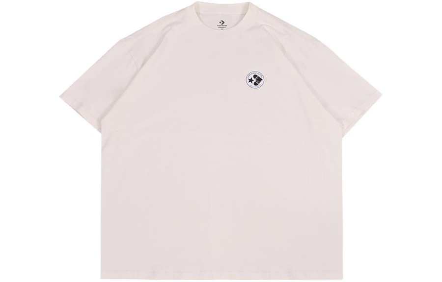 Converse Converse T Shirts Unisex White Crew Neck Moderate
