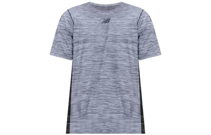 New Balance New Balance T Shirts Men's Gray Crew Neck Moderate Other