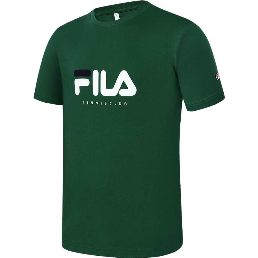 FILA Set in Sleeve T Shirt Men's Pine Green