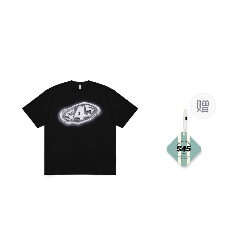 S45 T Shirts Unisex Crew Neck Moderate Straight Fit