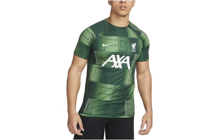 Nike Nike T Shirts Men's Green Crew Neck Moderate Straight Fit