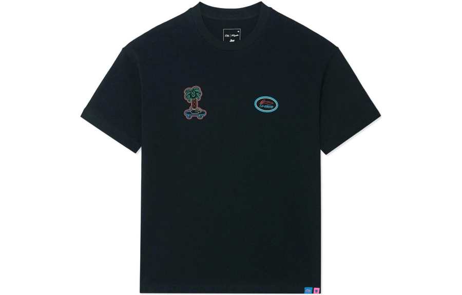 Li-Ning Li Ning Steven Harrington Collection T Shirt Men's Black