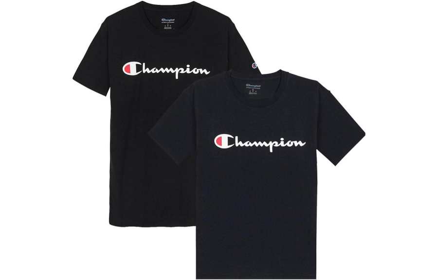 Champion T Shirts Unisex Crew Neck Moderate Straight Fit