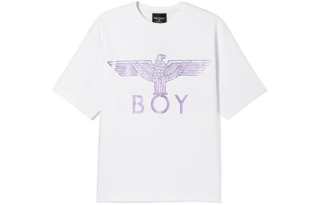 Boy London T Shirts Unisex Crew Neck Moderate Straight Fit