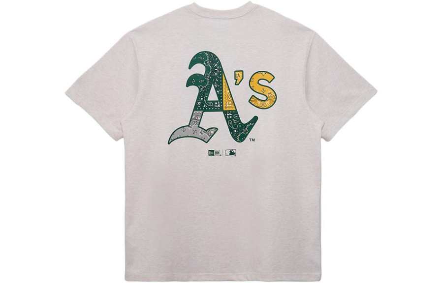 New Era T Shirt Couple, Trendy And Versatile Unisex Light Brown