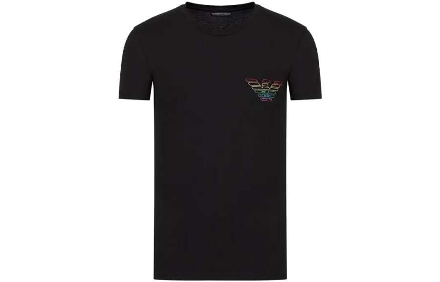 EMPORIO ARMANI SS23 T Shirt Men's Black