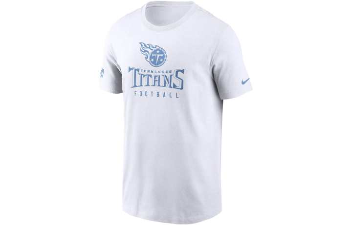 Nike Nike T Shirts Men's White Crew Neck Moderate Straight Fit