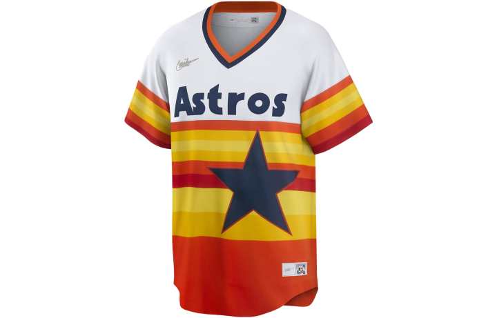 Nike Nike Houston Astros Cooperstown Men's Nike Dri-FIT Adv Mlb Limited Jersey